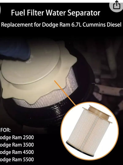 6.7 Fuel Filter Water Separator set