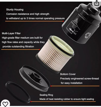 Apeixoto 68197867AA Fuel Filter