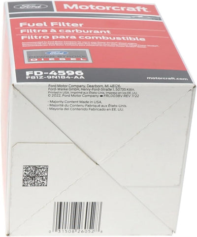 Motorcraft FD4596 Fuel Filter