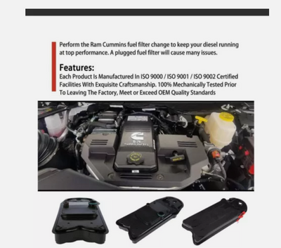 Srhvfuyr CV52001 Crankcase Ventilation Filter
